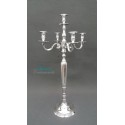 Chandelier argent 80cm