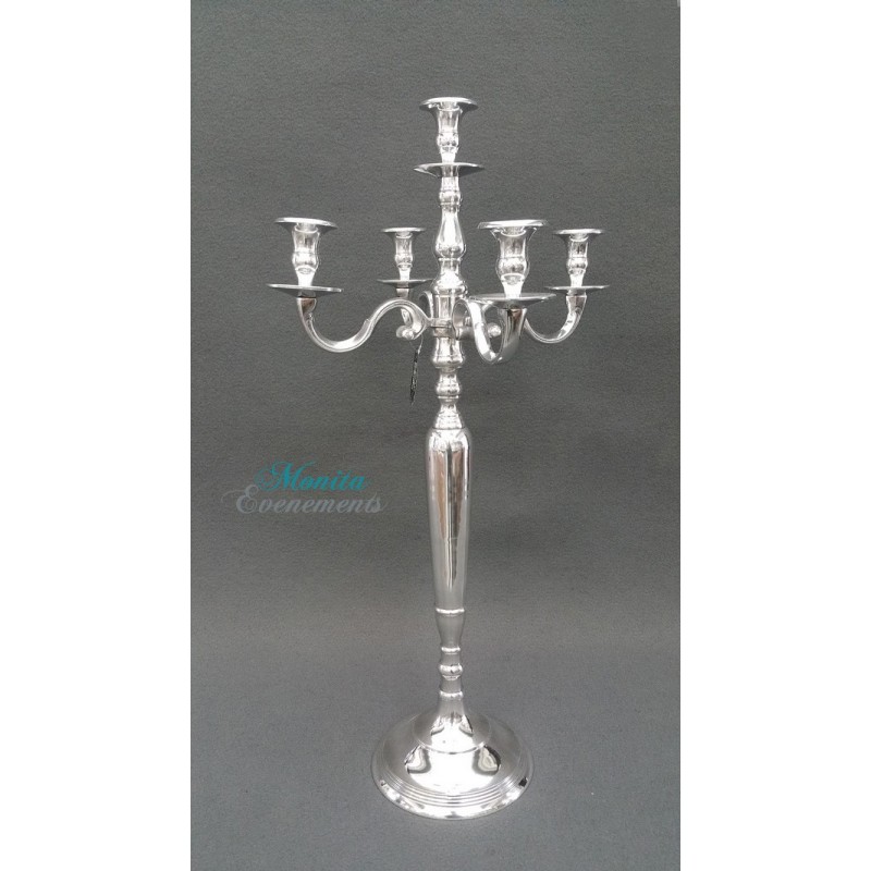 Chandelier argent 80cm