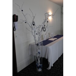 Branche d'arbre blanche