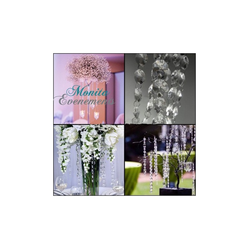 Pampille cristal en 1m