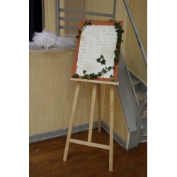 Chevalet bois naturel