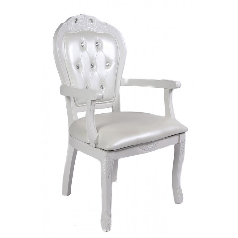 Fauteuil de marié blanc