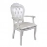 Fauteuil de marié blanc