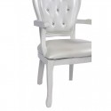 Fauteuil de marié blanc