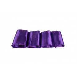 Chemin de table satin violet