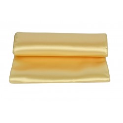 Chemin de table satin or