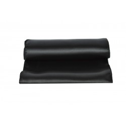 Chemin de table satin noir