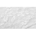 Nappe rectangle dentelle blanche