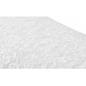 Nappe rectangle dentelle blanche