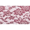 Nappe rectangle dentelle bordeaux