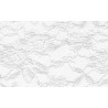Nappe rectangle dentelle blanche