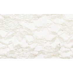 Nappe rectangle dentelle champagne