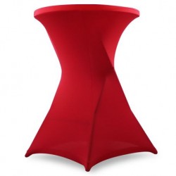Housse mange debout rouge 80cm