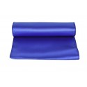 Chemin de table satin bleu roi