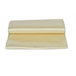 Chemin de table satin ivoire