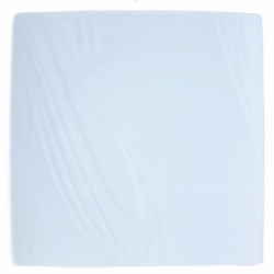 Assiette plate carrée