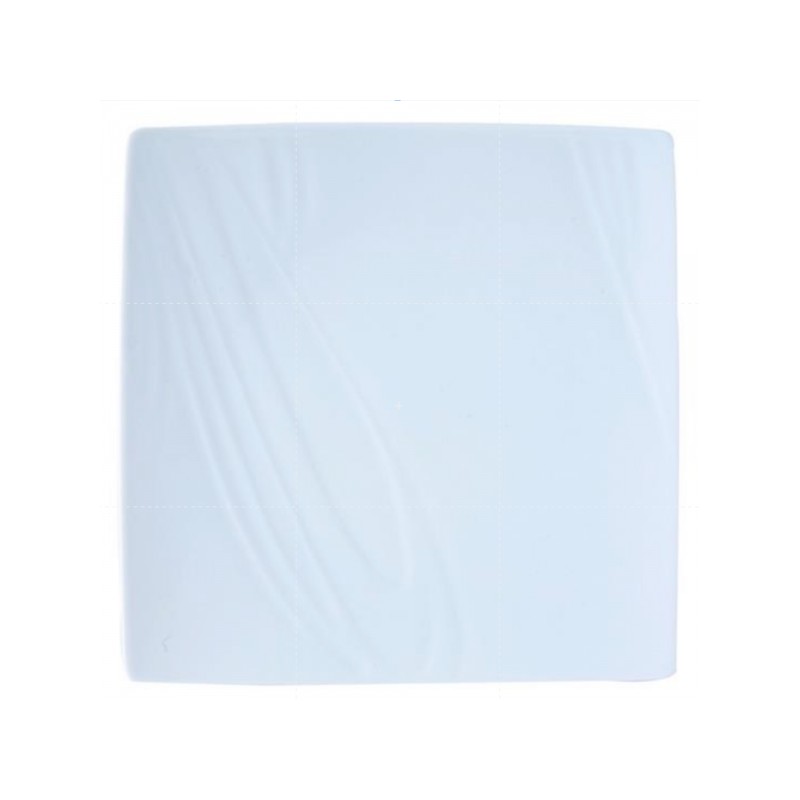 Assiette plate carrée