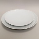 Assiette plate ronde Wed