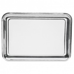 Plat inox rond creux ø33 Série Unie