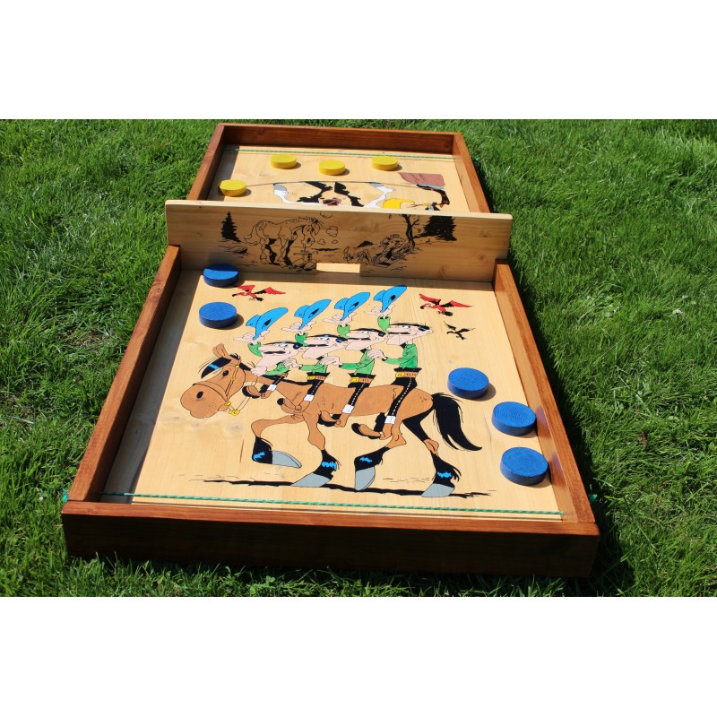 La table à élastiques Lucky Luke