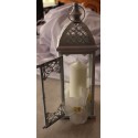Lanterne blanche  H13.5