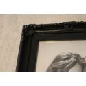 Cadre baroque noir