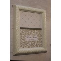Cadre baroque blanc