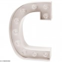 Lettre lumineuse à Led C