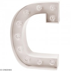 Lettre lumineuse à Led C