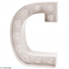 Lettre lumineuse à Led C