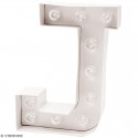 Lettre lumineuse à Led J
