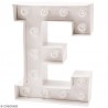 Lettre lumineuse à Led E