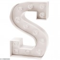 Lettre lumineuse à Led S
