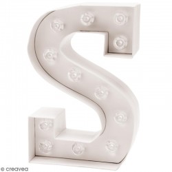 Lettre lumineuse à Led S