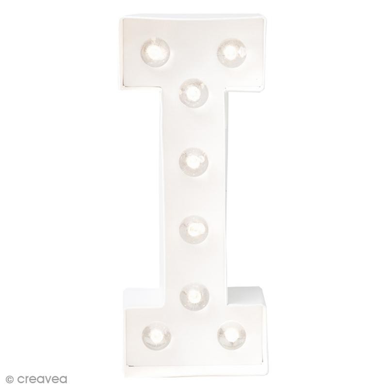 Lettre lumineuse à Led I