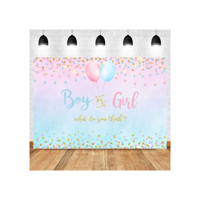 Toile de fond baby shower