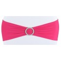 Bandeau de chaise lycra fushia
