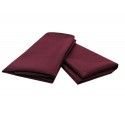 Serviette de table bordeau