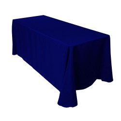 Nappe rectangle bleu marine