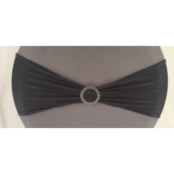 Bandeau de chaise lycra anthracite