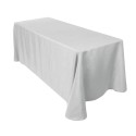 Nappe rectangle gris