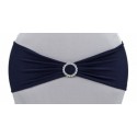 Bandeau de chaise lycra marine