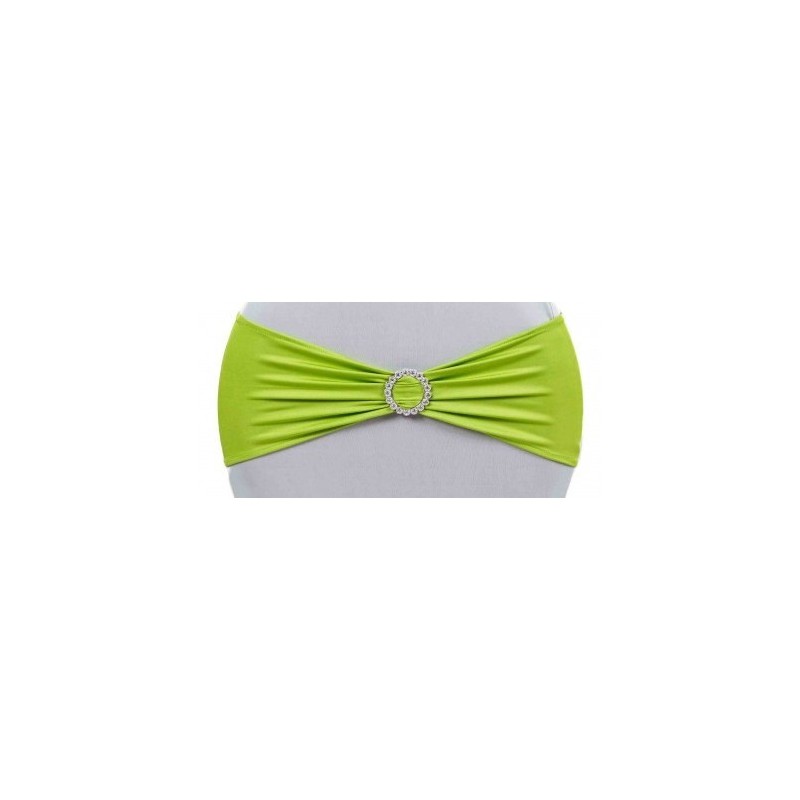 Bandeau de chaise lycra vert pomme