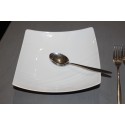 Assiette creuse carrée