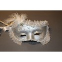 Masque vénitien gris