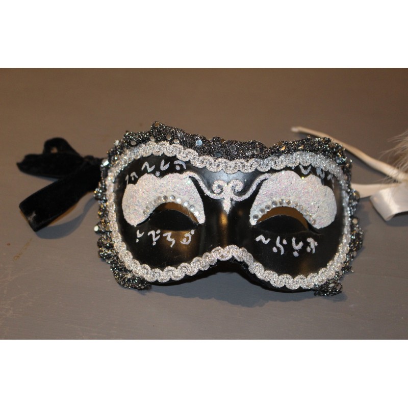 Masque vénitien gris