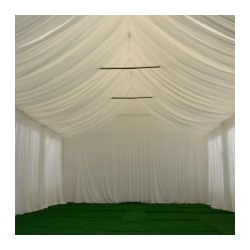 Drapé pour tente de réception