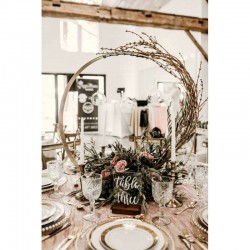 Centre de table cercle D80