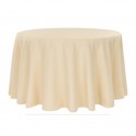Nappe ronde champagne