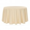 Nappe ronde champagne